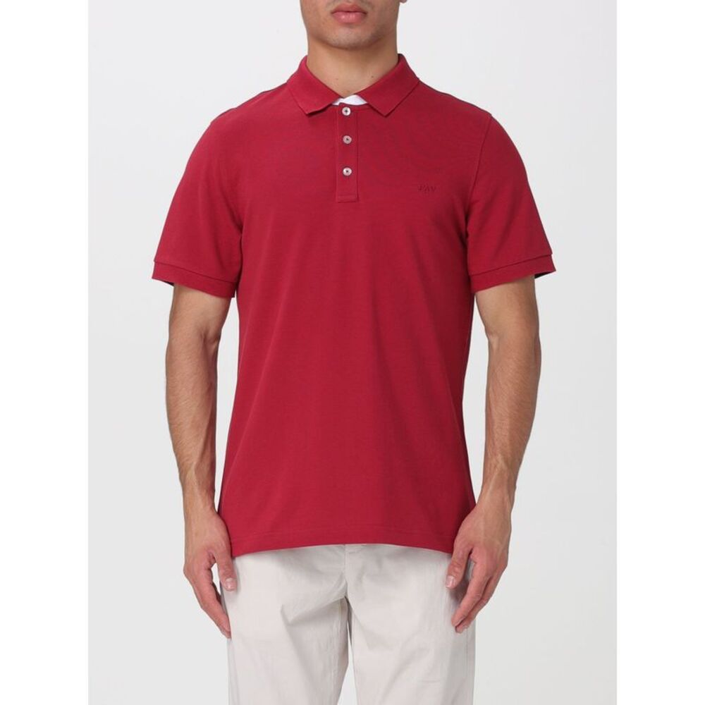 Fay Polo Shirt Men Red